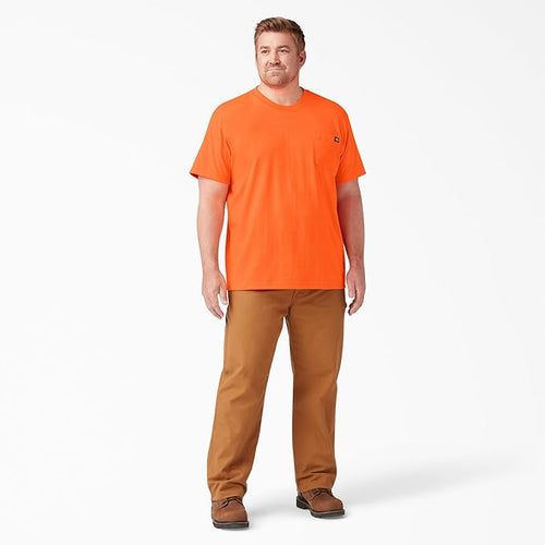 Men's Big & Tall Heavyweight Crew Neck Short Sleeve Tee Big-Tall