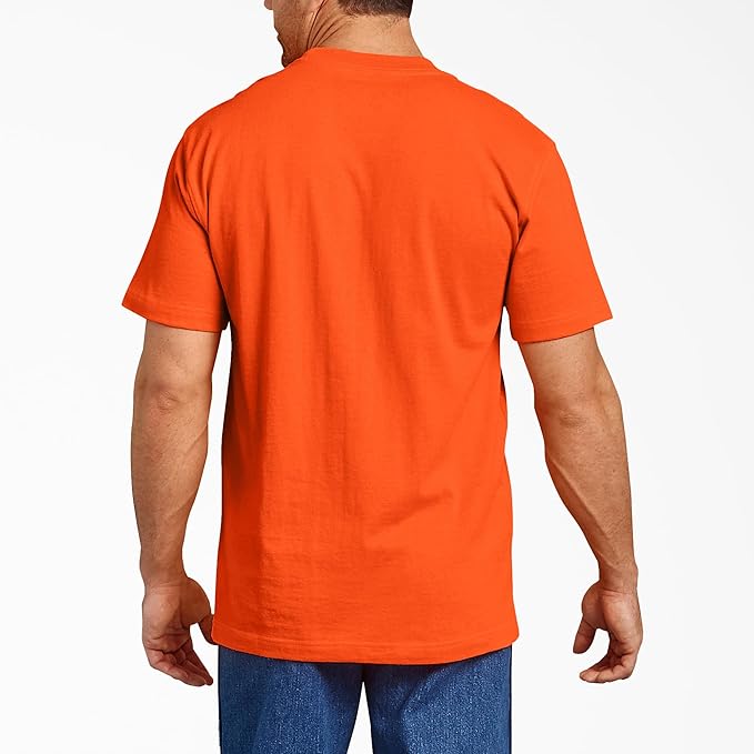 Men's Big & Tall Heavyweight Crew Neck Short Sleeve Tee Big-Tall